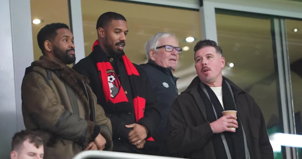 Michael B Jordan and Bill Foley