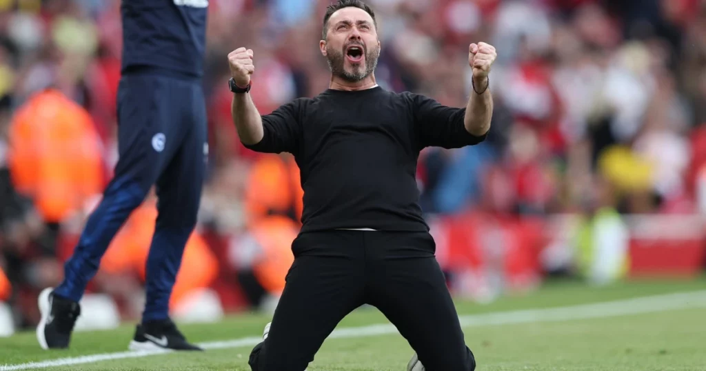 Roberto De Zerbi (Image Credit: Official Brighton & Hove Albion's X Account)