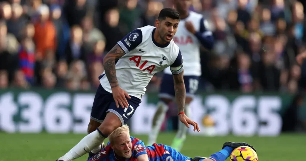 Tottenham's Cristian Romero 