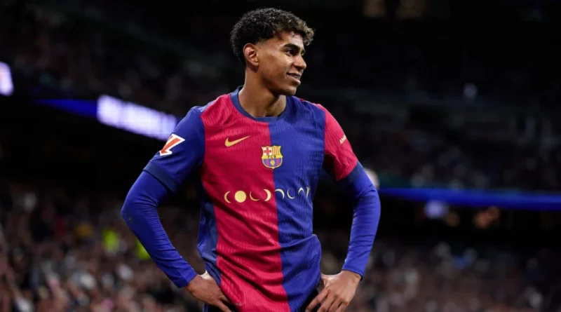 Lamine Yamal become the Youngest goal scorer in El Classico