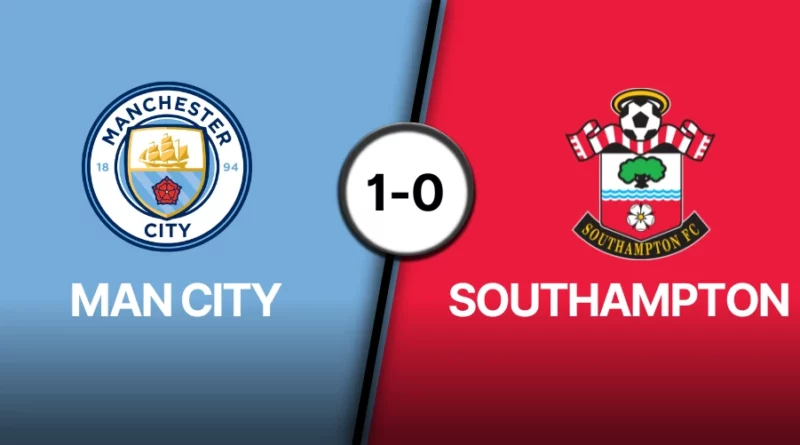 Manchester City vs Southampton Player Ratings