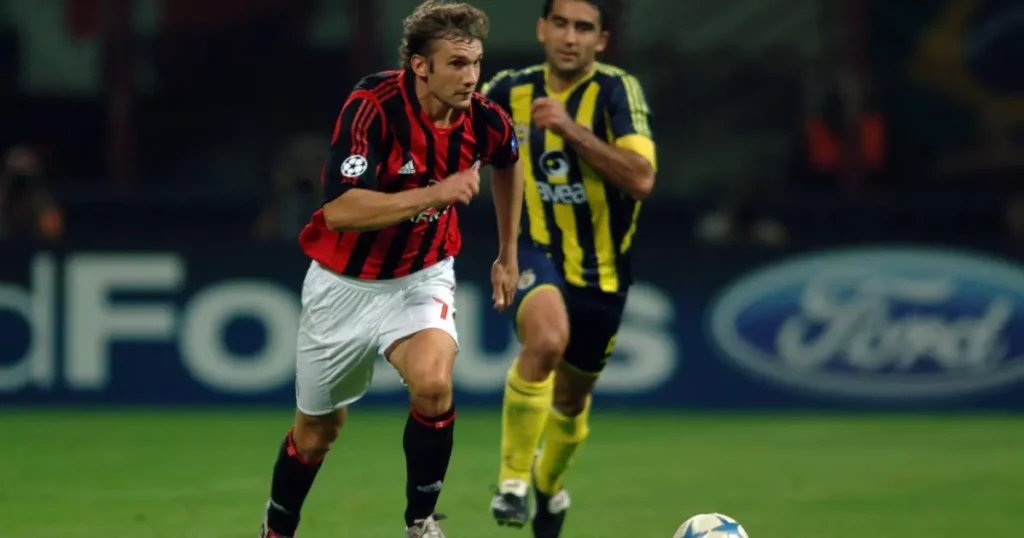 Former AC Milan striker Andriy Shevchenko