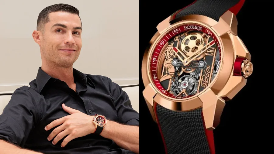 Cristiano Ronaldo Unveils Luxurious Watch Collection with Jacob & Co.