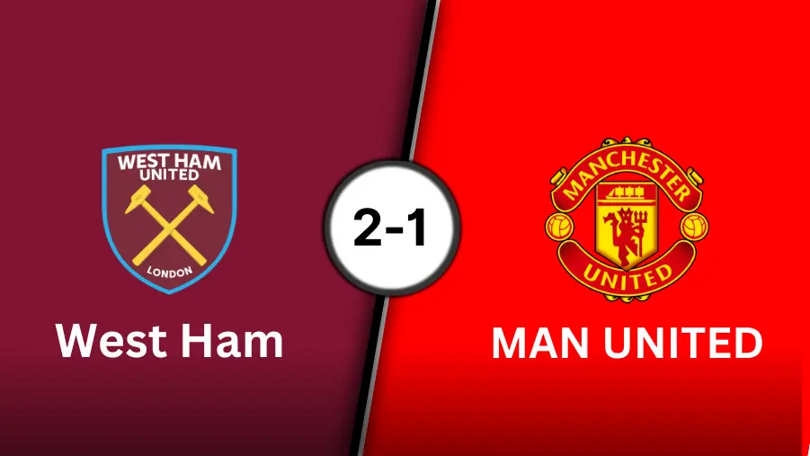 West Ham United vs Man United Player Ratings