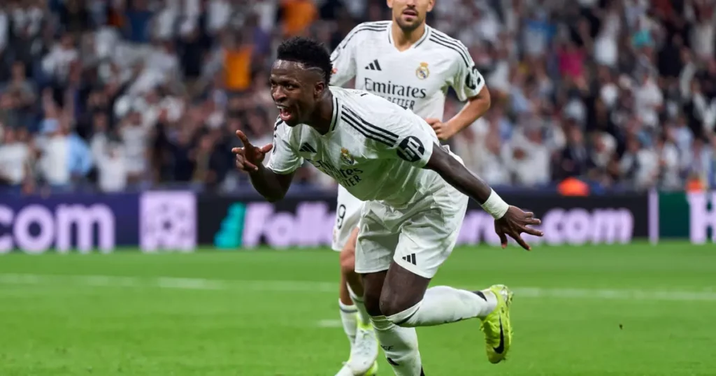 Real Madrid's Vinicius Junior