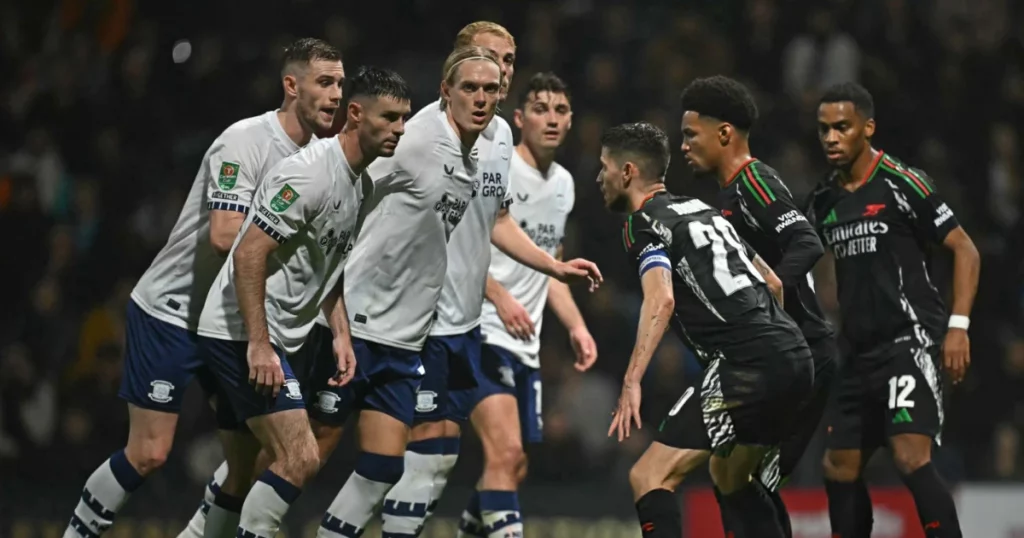 Preston North End players