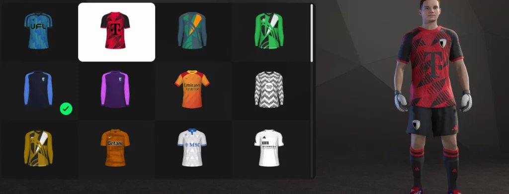 FC25 Create - A - Club Kits TU10