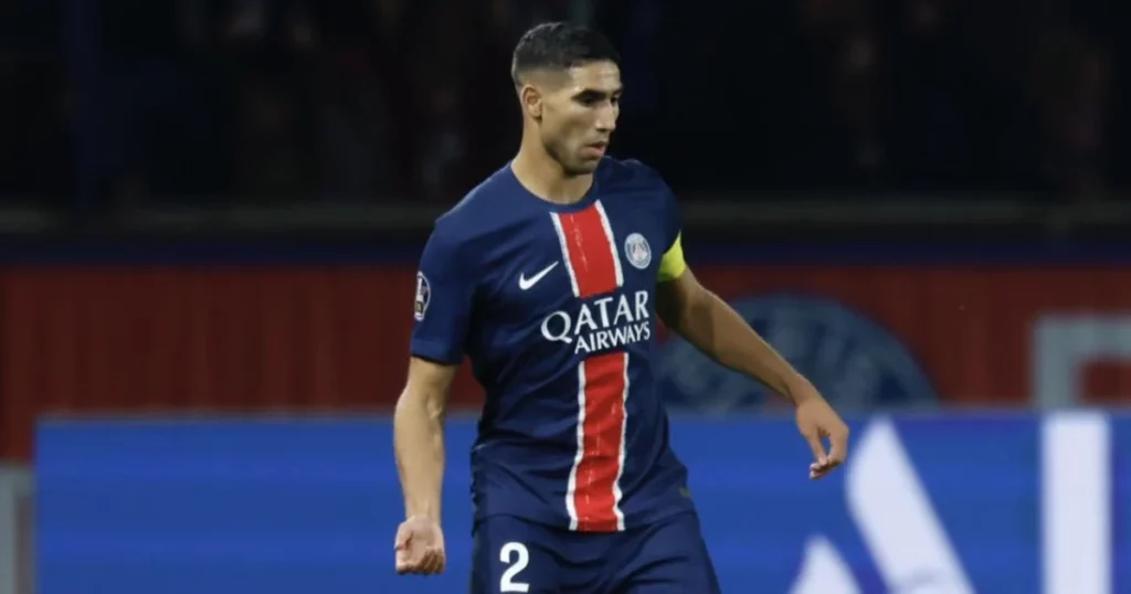 Achraf Hakimi (Image Credit: X / @PSG_English)