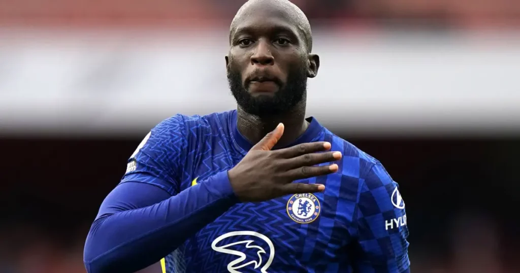 strongest football players Romelu Lukaku