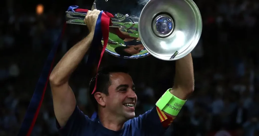 Xavi Barcelona UCL