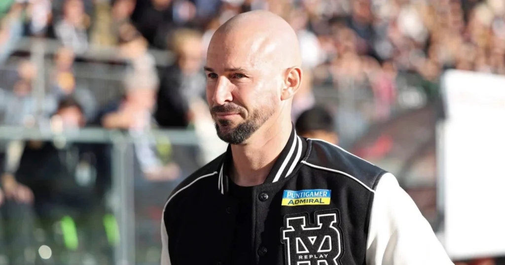 SK Sturm Graz manager Christian Ilker