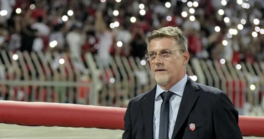 Bahrain head coach Dragan Talajic