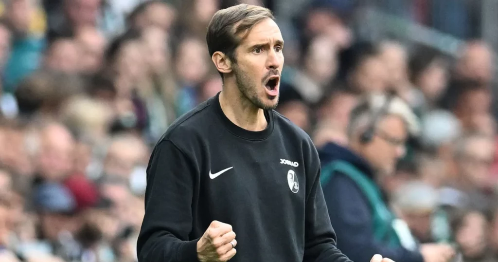 Freiburg manager Julian Schuster