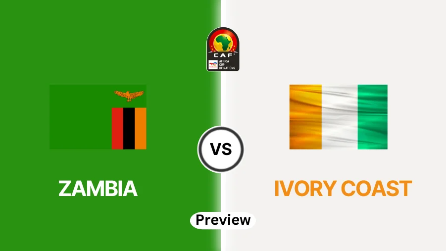 Zambia vs Ivory Coast