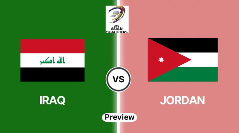 Iraq vs Jordan Prediction