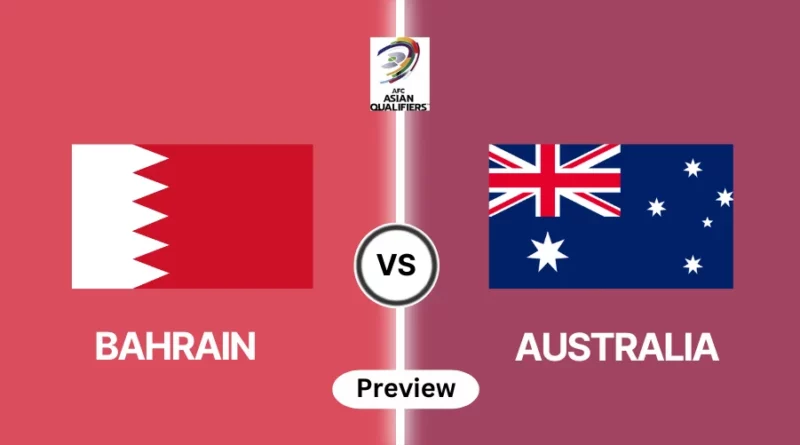 Bahrain vs Australia