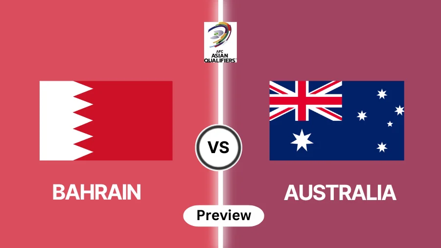 Bahrain vs Australia