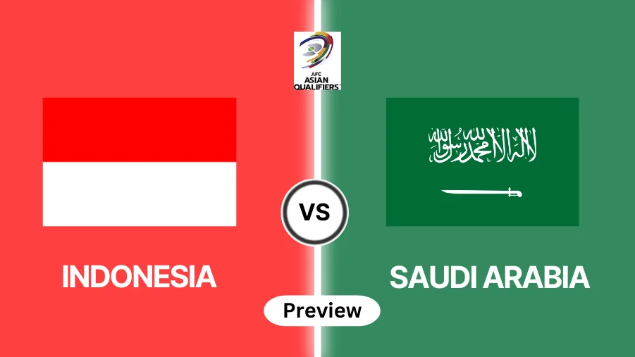 Indonesia vs Saudi Arabia