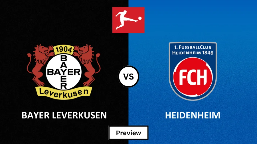 Bayer Leverkusen vs Heidenheim