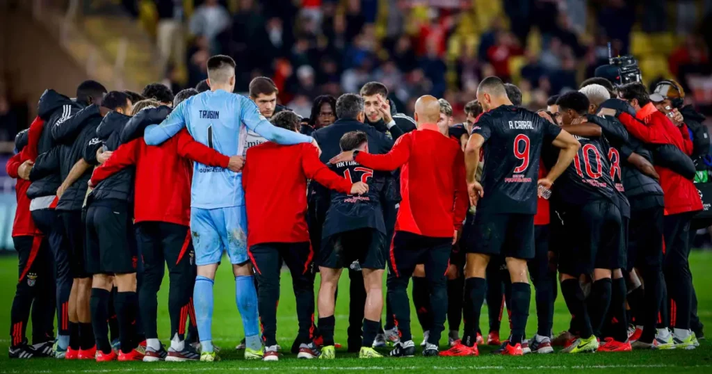 Benfica players