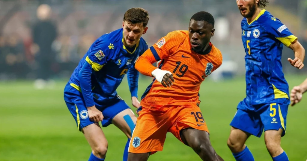 Netherland's Brian Brobbey