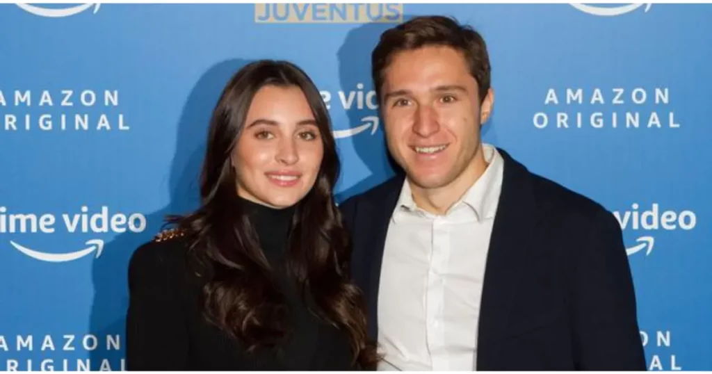 Federico Chiesa with his Partner