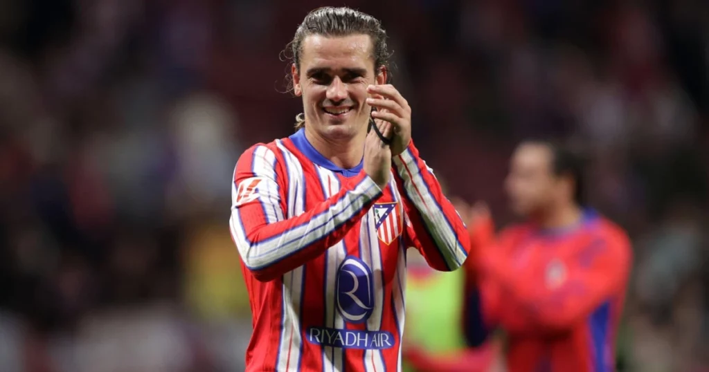 Atletico Madrid's Antoine Griezmann 