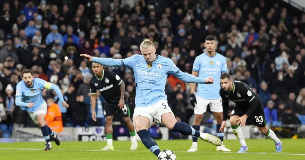 Manchester City's Erling Haaland