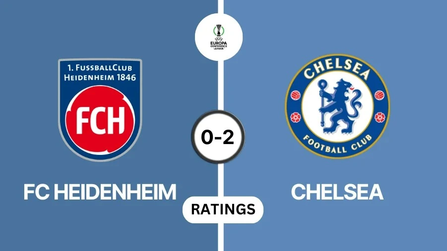 Heidenheim vs Chelsea Players Rating