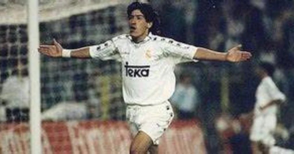 Ivan Zamorano (Image Credit: Real Madrid's Official Website)
