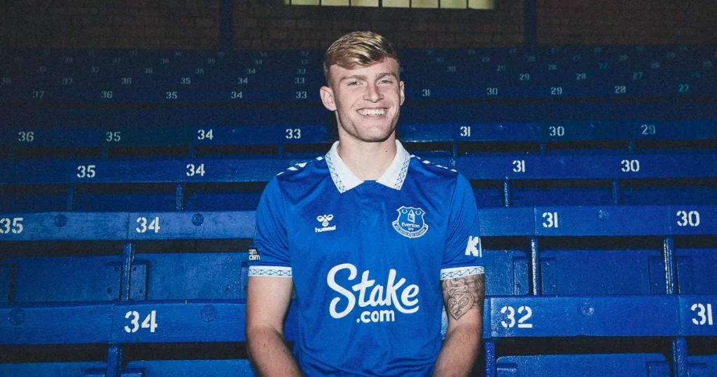 Jarrad Branthwaite (Image Credit: X / @Everton)