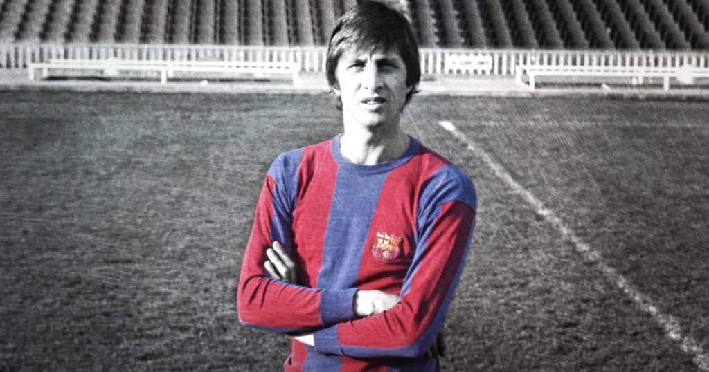 Johan Cruyff (Image Credit: FC Barcelona's Official X Account)