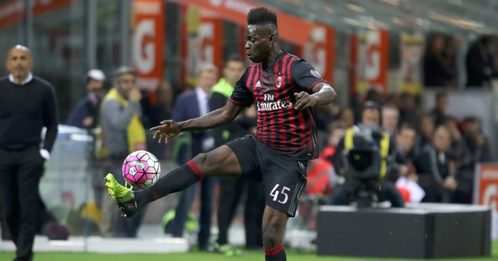 Mario Balotelli (Image Credit: AC Milan's Official X Account)