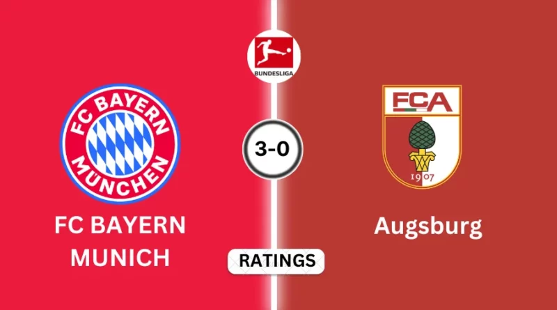Bayern vs Augsburg Player ratings