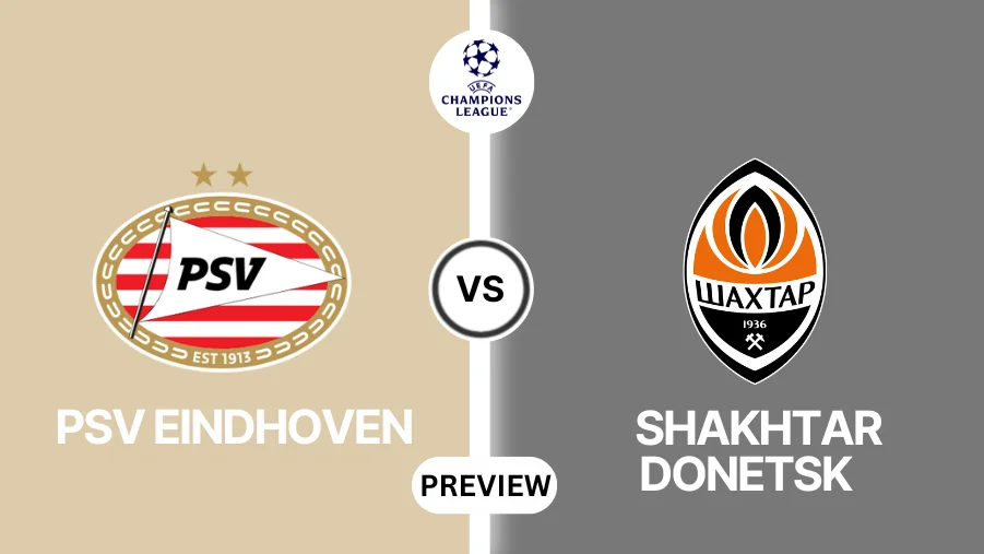 PSV Eindhoven vs Shakhtar Donetsk