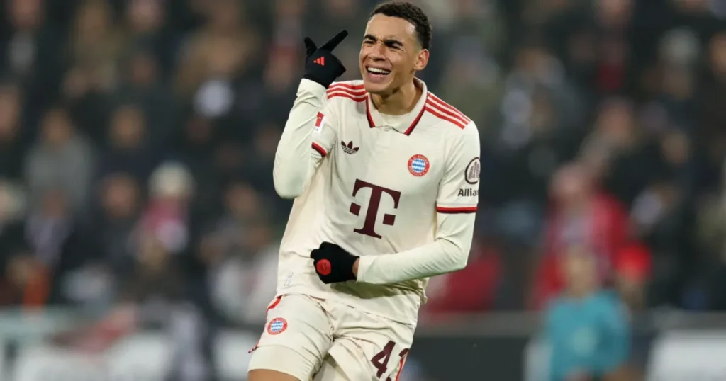 Bayern Munich's Jamal Musiala 