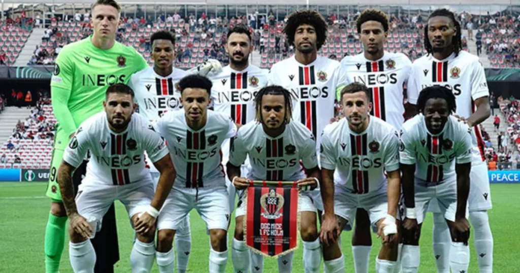 OGC Nice Team Players (Image Credits worldfootball,net)