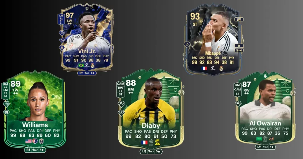 EA FC 25 Players With Rapid Playstyle
