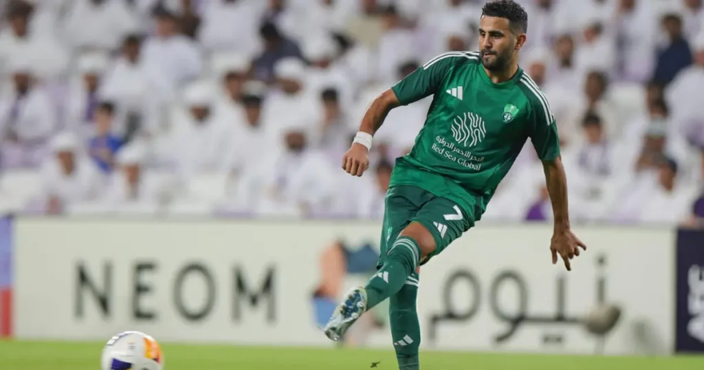 Algerian international Riyad Mahrez