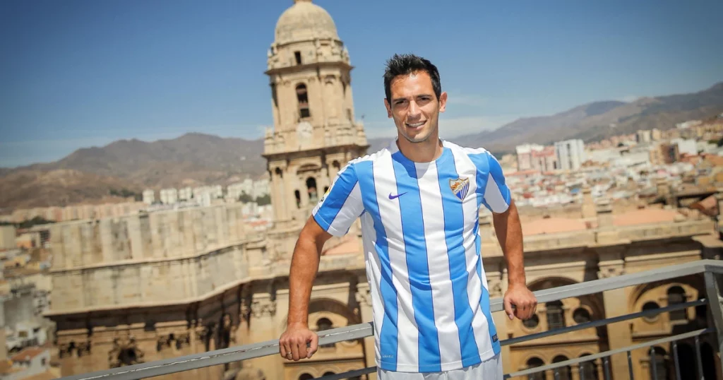 Roque Santa Cruz (Image Credit: Malaga's Official X Account)