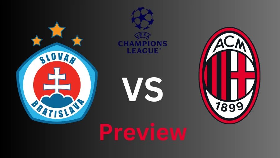 Slovan Bratislava vs AC Milan