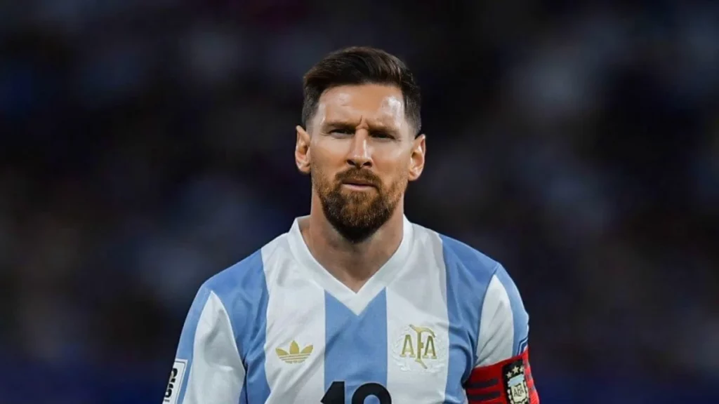 Argentina's star Lionel Messi