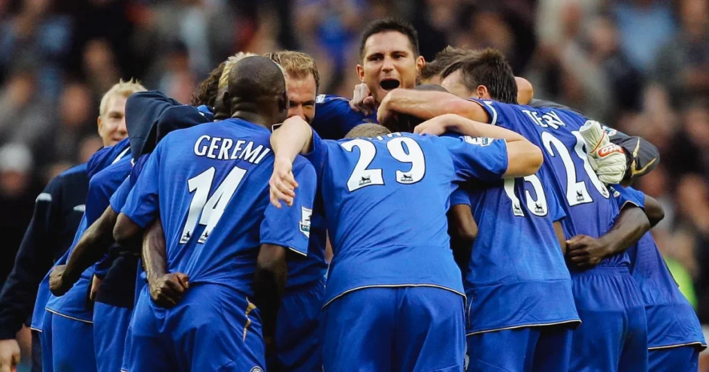 Chelsea players