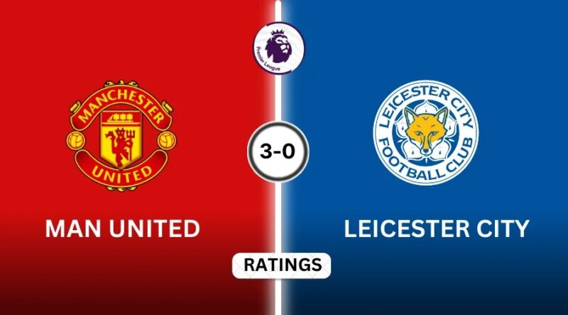 Manchester United vs Leicester Player Ratings