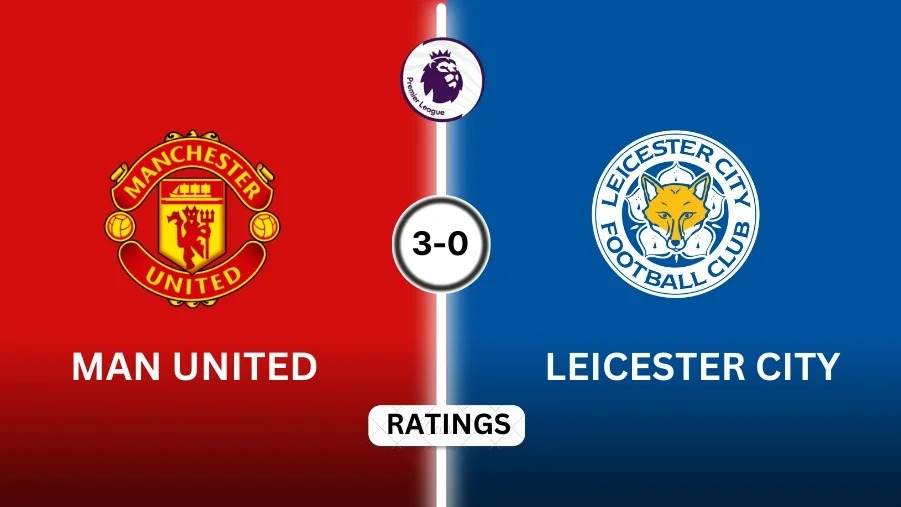 Manchester United vs Leicester Player Ratings