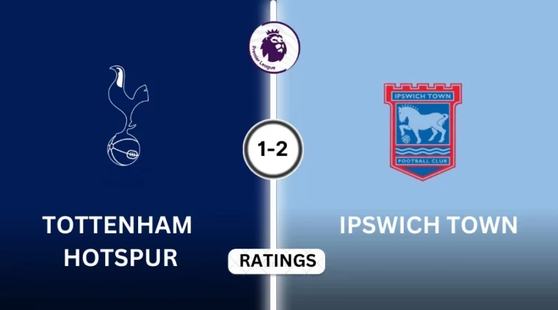 Tottenham vs Ipswich Town Player Ratings
