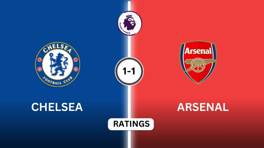 Chelsea vs Arsenal Player Ratings