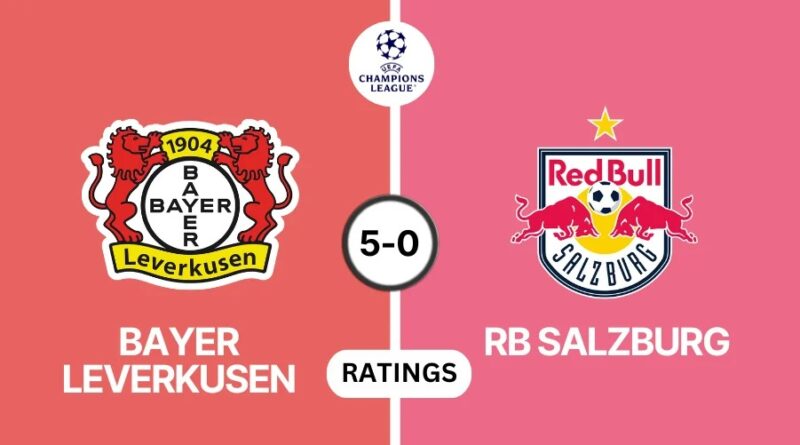 Bayer Leverkusen vs RB Salzburg Player Ratings