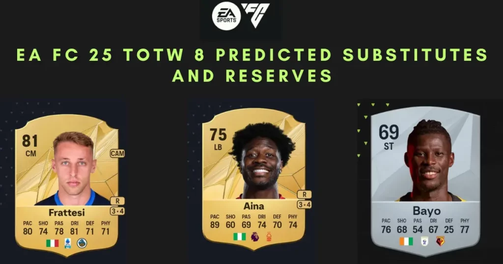 TOTW 8 cards