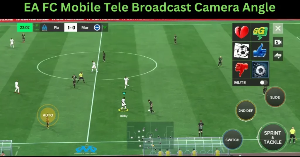 EA FC Mobile Tele Broadcast: FC Mobile Best Camera Angle